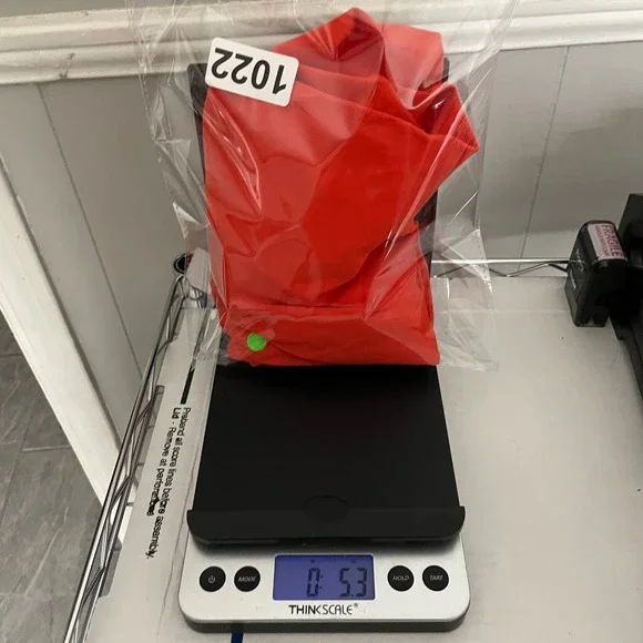 Nike Mens Small Center Swoosh Embroidered T-Shirt Bright Orange Sportswear Tee - Picture 7 of 7